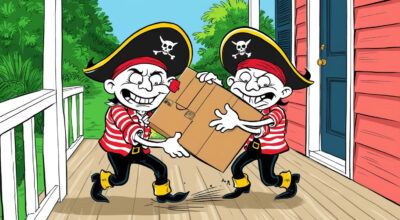 Porch Pirates! Begone!!!